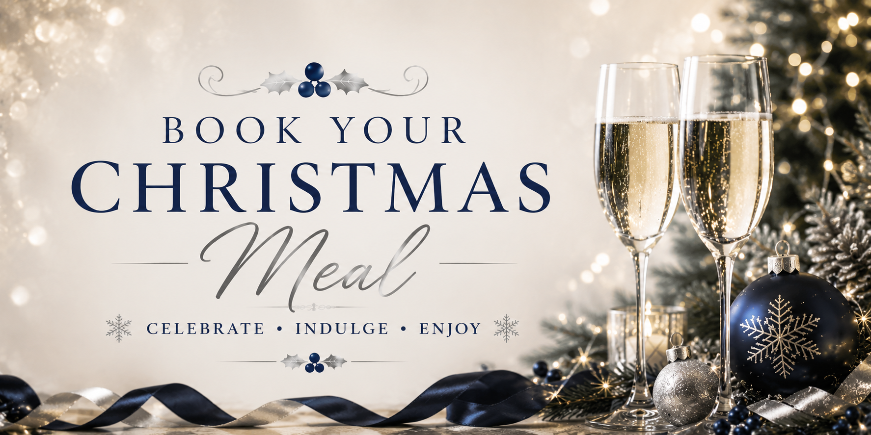 book your christmas meal at stowmarket